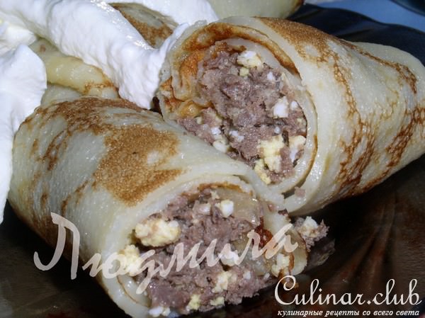 Блинчики с сердцем