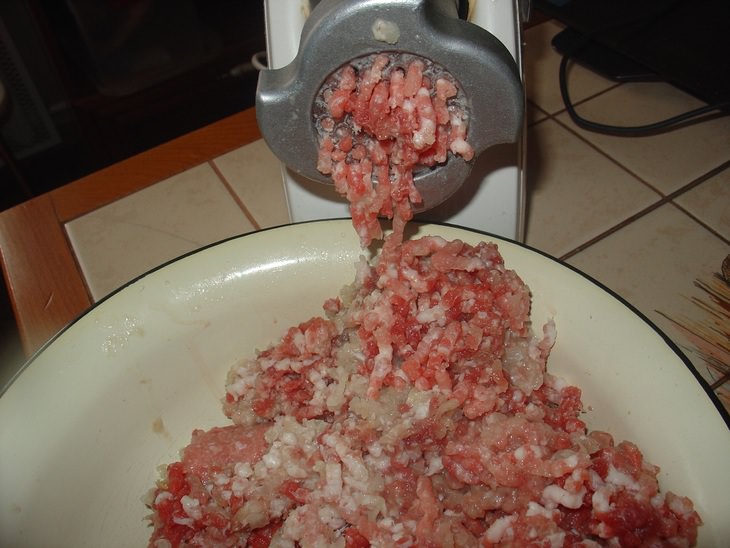 Плетенка с мясом