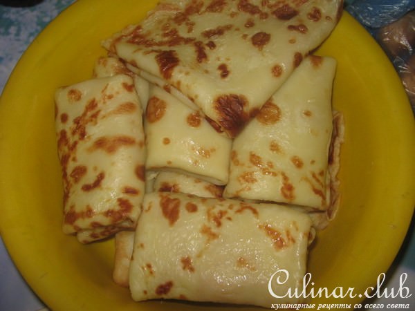 Блинчики с начинкой