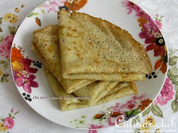 Бабушкины блинчики с коричневым сахаром