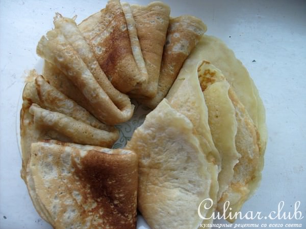 Блинчики на пиве