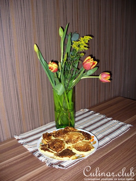 Сырники с начинкой ( мой вариант)