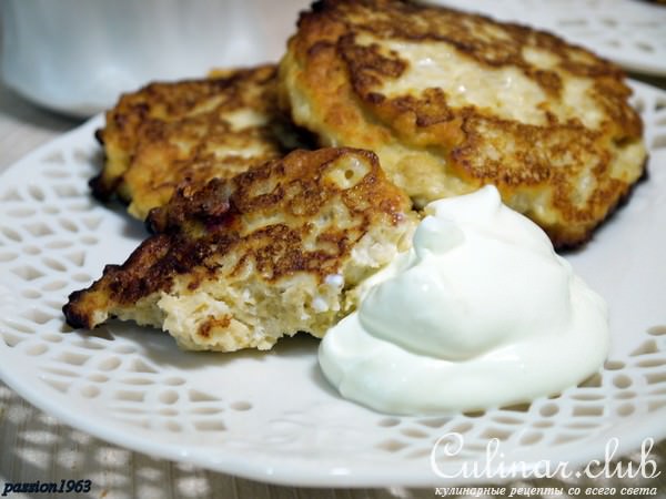 Творожники с овсянкой