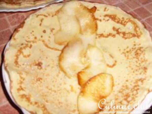 Блинчики по-мексикански с яблоками и корицей