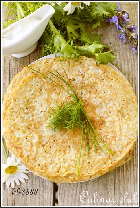 Блины из сырого картофеля.