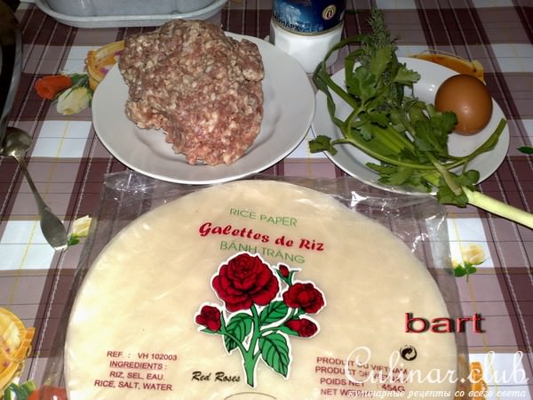 Рисовые конвертики