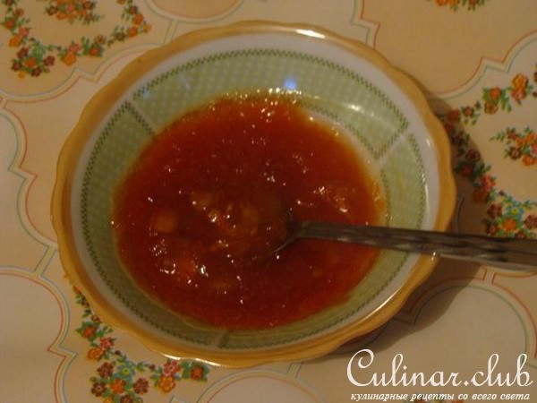 Оладьи с цитрусовым соусом 