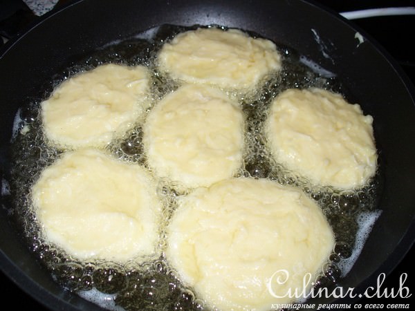 Картофельно-Сырные Оладьи ( мой вариант)