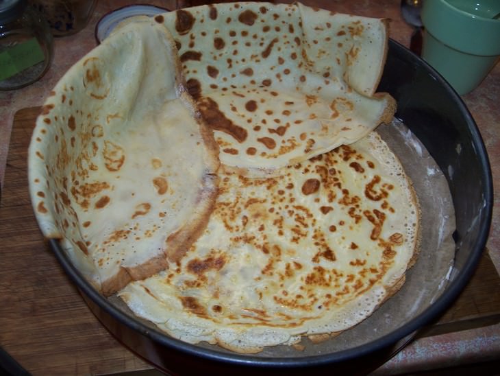 Блинный пирог "Широкая масленица"