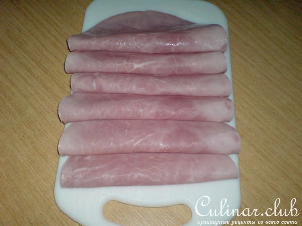 Блинная запеканка "Cordon bleu "
