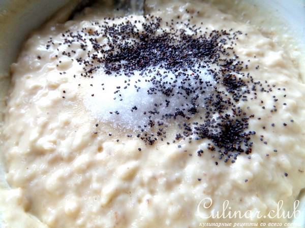Овсяные оладушки с маком 