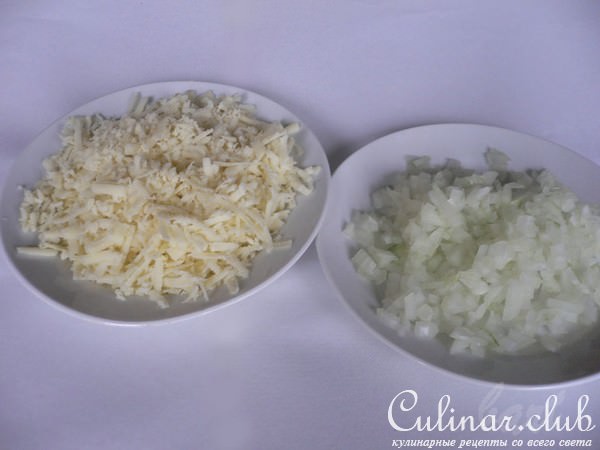 Картофельные оладьи с сыром.