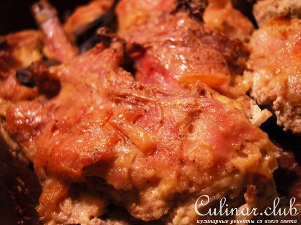 Мясо кролика в йогуртовом соусе