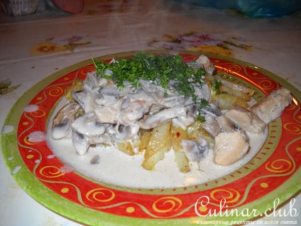 Жареная картошка по итальянски