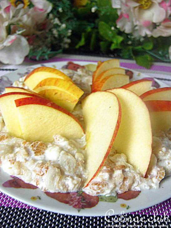 Мультизлаковая молочная каша с яблоком (Тест-драйв)