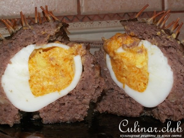 Мясные зразы "Ёжики колючие"