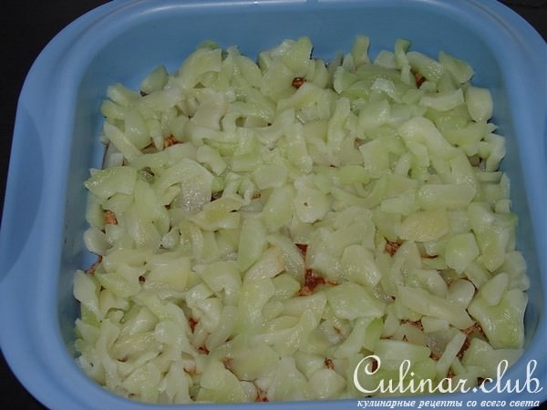 Любимая запеканка из цуккини.