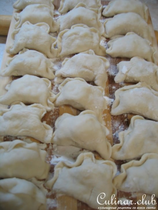 Постные вареники с разными начинками