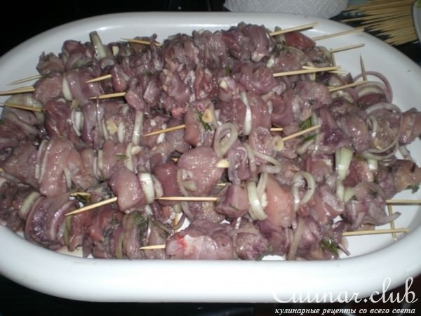Шашлык из индюшки(вариант)