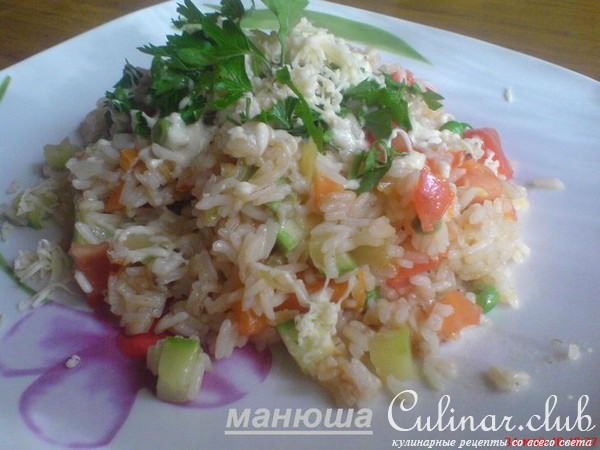 Ризотто(почти) с овощами