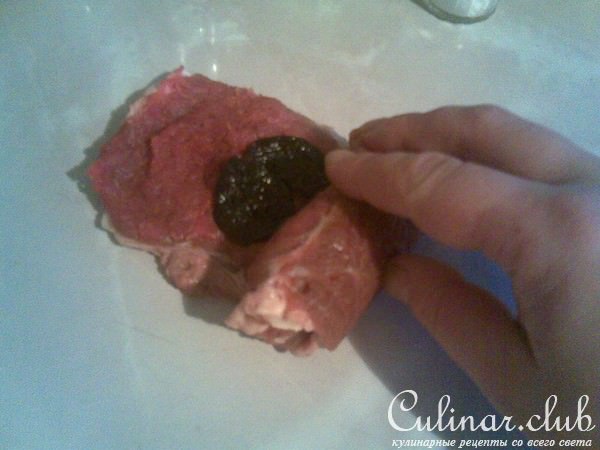 Говядина с черносливом (вариант)