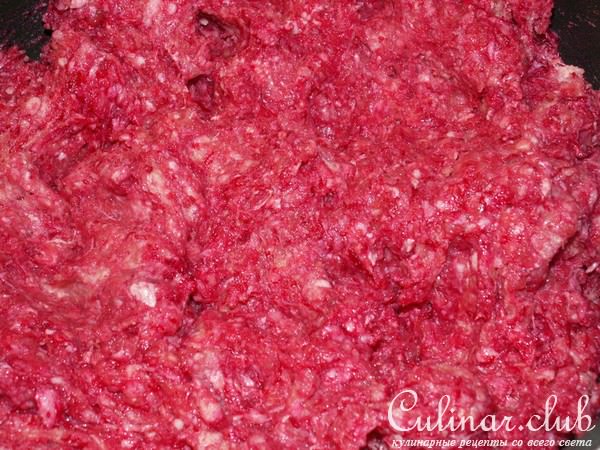 Мясные зразы "Красная шапочка"