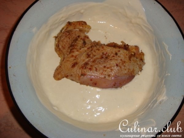 Запечённые бёдрышки куринные