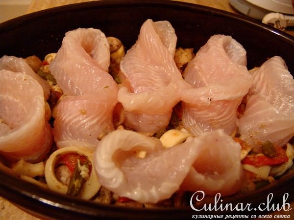 Скоро Новый Год-Рыба запеченая с овощами