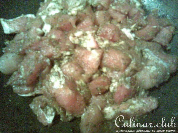 Свинина с маринованым луком (вариант)