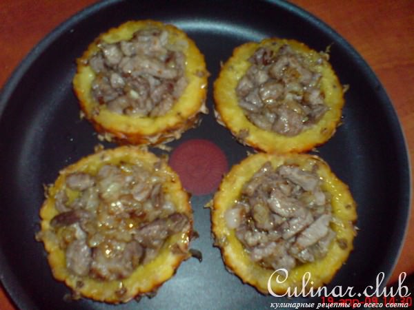 Фаршированный ананас