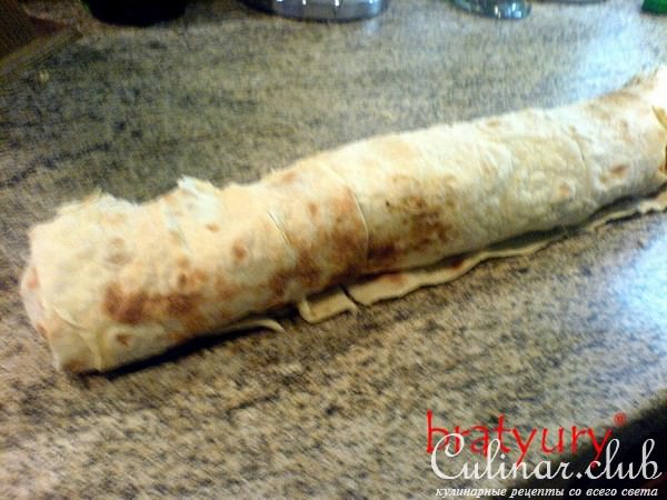 Шаурма (дюнер-кебаб) из куриного мяса размера XXXL