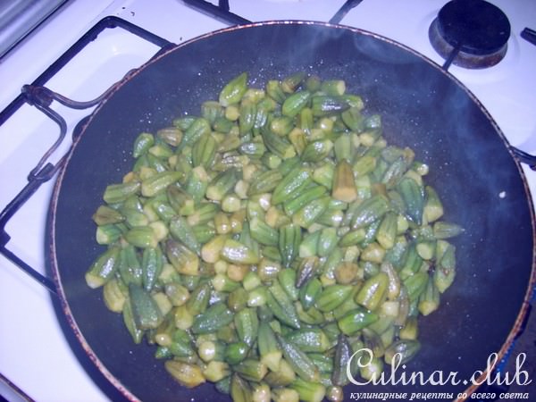 яхния из бамии (окра)