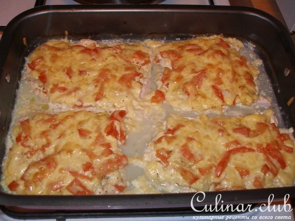 Куриное филе запечёное
