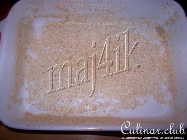 Запеканка из гречки с начинкой, соусом и сырной шапкой