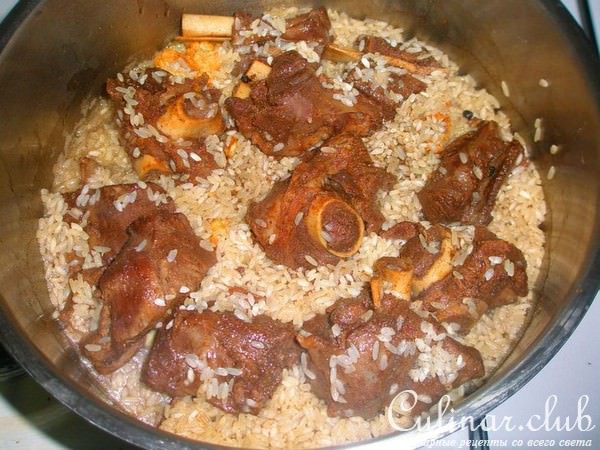 Плов с цветной капустой