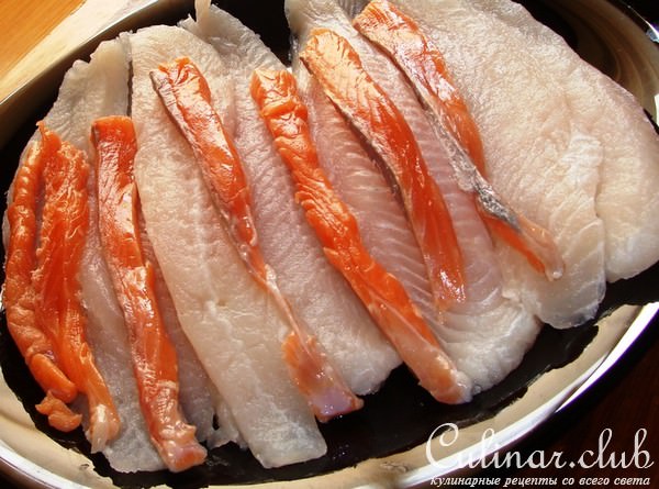 морской язык с пикантным соусом 