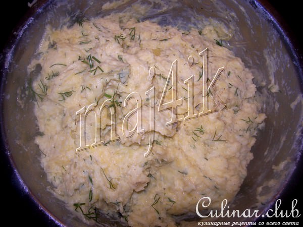 Картофельная запеканка с мясом и яйцами