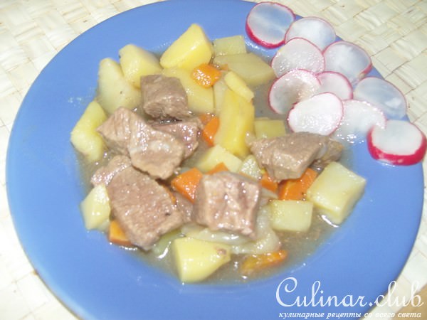 Мясо с картошкой