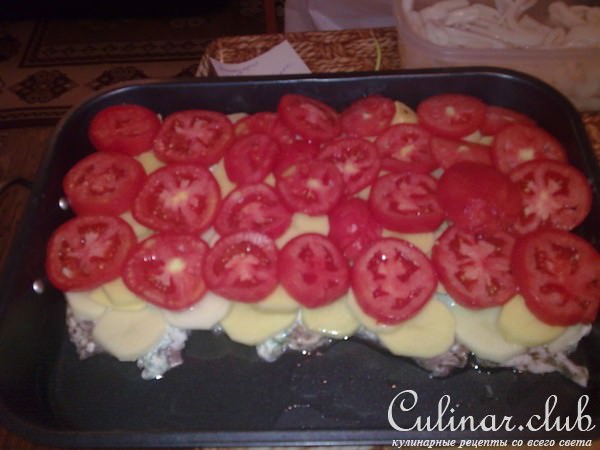 Вариация на тему"Мясо по французски"