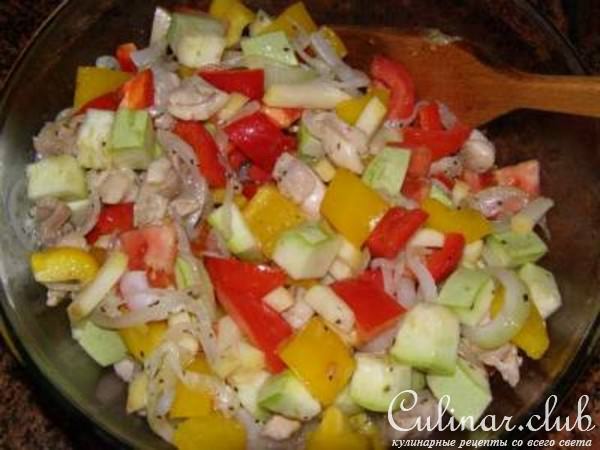 Курочка, да с овощами:)