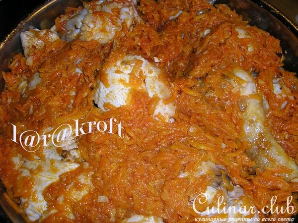 Обед из курицы