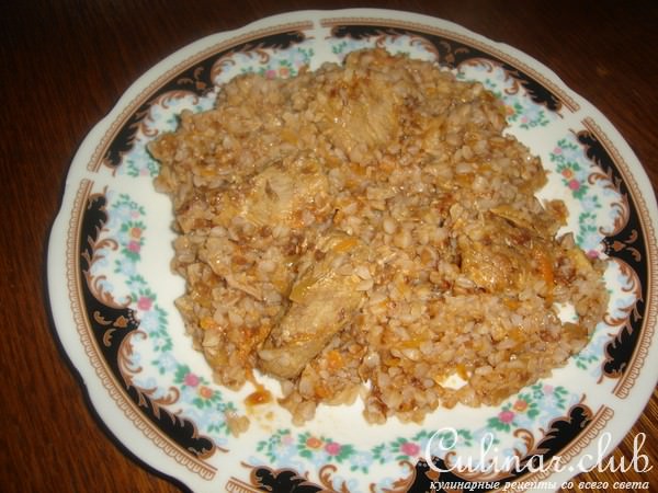 гречневая каша с мясом