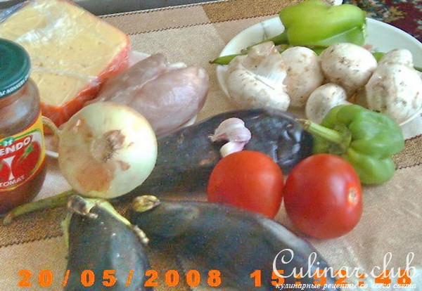 БАКЛАЖАНОВЫЙ ВЕЕР ( Ну очень вкусно, и очень красиво).