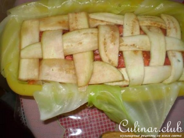 мясной рулет или мега голубец