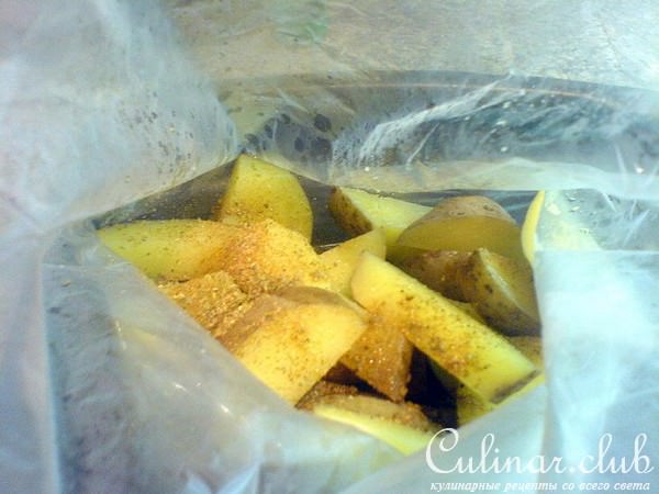 Potatos в духовке, выстраданная версия английских картофелепоклонников. Не смог отказать Свете…