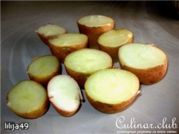 Картофель фаршированный