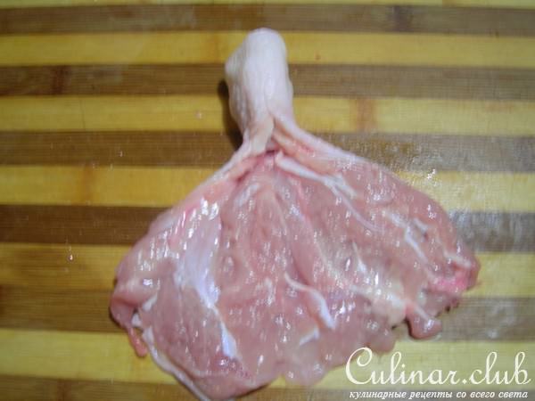"Веера" из куриных ножек