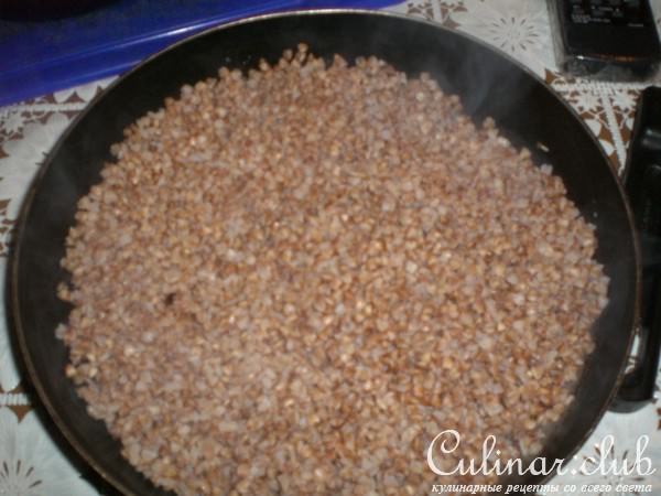 Гречневая каша с грибами