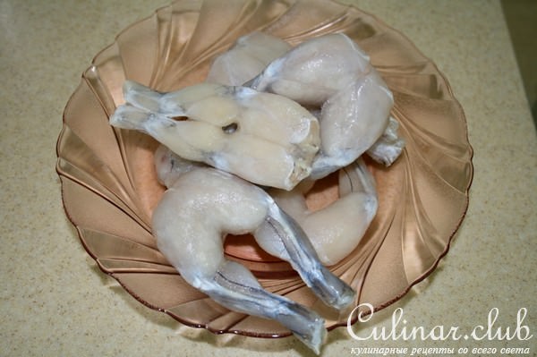 Лягушачьи лапки с сыром Пармезан 