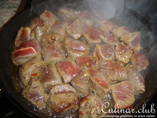 Мясо по корейски от Аниты Цой